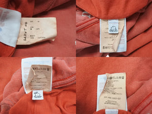 極美品 SAINT MICHAEL セントマイケル S/S TEE SAINT 半袖Tシャツ サイズM プリント加工 レッド ホワイト 中古 4b005122 