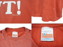 画像をギャラリービューアに読み込む, 極美品 SAINT MICHAEL セントマイケル S/S TEE SAINT 半袖Tシャツ サイズM プリント加工 レッド ホワイト 中古 4b005122 