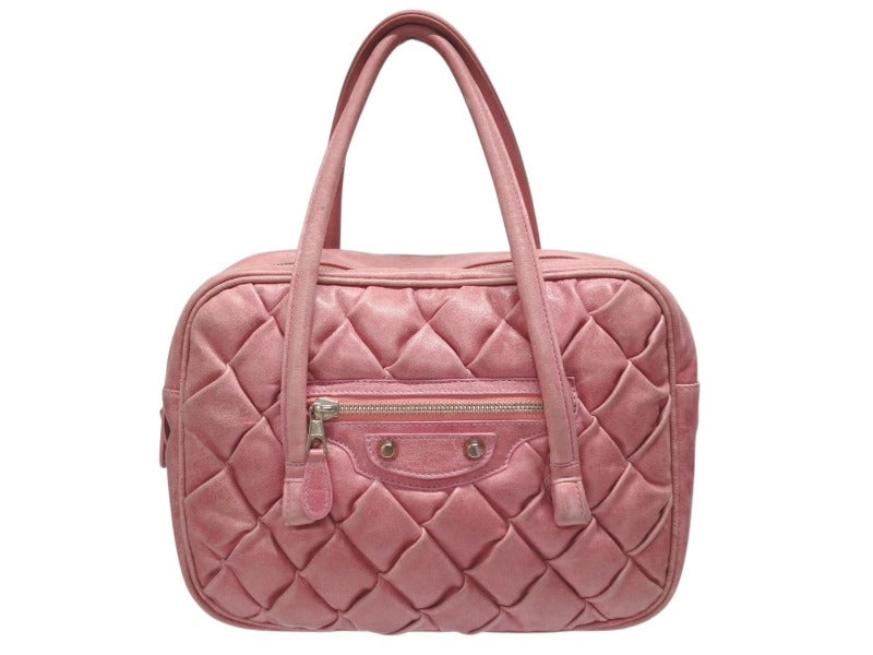 【希少】BALENCIAGA ボストンバッグ　レザー　ラージ　ヴィンテージ 031d9324c4394391fce9be53b14449
