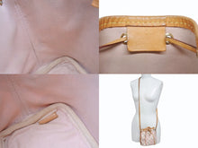 Load image into Gallery viewer, LOUIS VUITTON ルイヴィトン ナノノエ ミニショルダーバッグ N60052 ダミエアズールキャンバス レザー ベージュ 美品 中古 4b005127