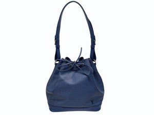 LOUIS VUITTON ルイヴィトン エピ プチノエ ミルティーユ ショルダーバッグ M5901G エピレザー ブルー 美品 中古 4b005130
