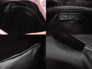 YVES SAINT LAURENT イヴ サンローラン トートバッグ カハラトート 121631 002122 キャンバス レザー ピンク 良品 中古 4b005131 
