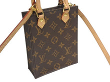 Load image into Gallery viewer, 新品同様品 LOUIS VUITTON ルイヴィトン プティットサックプラ ハンドバッグ M69442 2WAY モノグラム ブラウン ゴールド金具 中古 4b005133