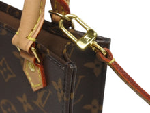 Load image into Gallery viewer, 新品同様品 LOUIS VUITTON ルイヴィトン プティットサックプラ ハンドバッグ M69442 2WAY モノグラム ブラウン ゴールド金具 中古 4b005133