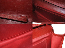 Load image into Gallery viewer, GUCCI グッチ ミニショルダーバッグ ハンドバッグ 2way バンブー 117594 GGキャンバス ワインレッド 美品 中古 4b005134