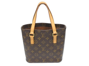 極美品 LOUIS VUITTON ルイヴィトン ハンドバッグ ヴァヴァンPM M51172 PVC モノグラム ブラウン 中古 4b005136