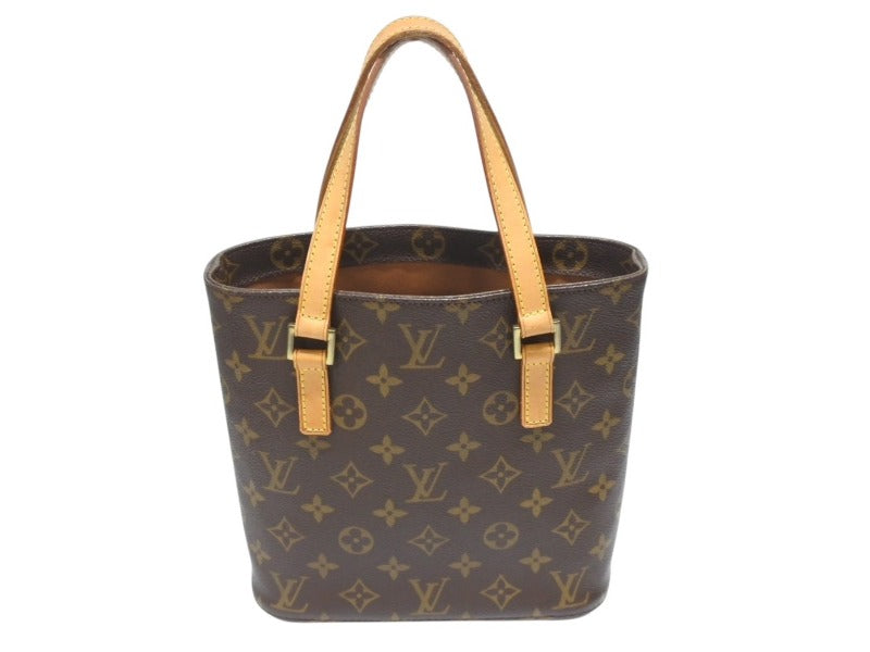 極美品 LOUIS VUITTON ルイヴィトン ハンドバッグ ヴァヴァンPM M51172 PVC モノグラム ブラウン 中古 4b005136