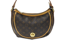 Load image into Gallery viewer, LOUIS VUITTON ルイヴィトン トゥラムPM ワンショルダーバッグ M40076 モノグラム PVC レザー ブラウン 廃盤 美品 中古 4b005137