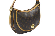 Load image into Gallery viewer, LOUIS VUITTON ルイヴィトン トゥラムPM ワンショルダーバッグ M40076 モノグラム PVC レザー ブラウン 廃盤 美品 中古 4b005137