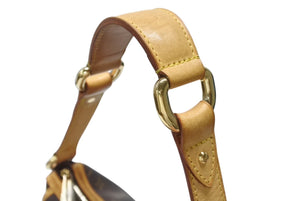 LOUIS VUITTON ルイヴィトン トゥラムPM ワンショルダーバッグ M40076 モノグラム PVC レザー ブラウン 廃盤 美品 中古 4b005137