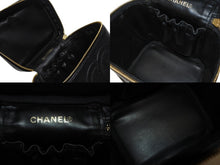 Load image into Gallery viewer, 極美品 CHANEL シャネル ハンドバッグ バニティバッグ ココマーク 7番台 キャビアスキン ブラック ゴールド金具 中古 4b005141