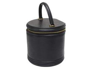 LOUIS VUITTON ルイヴィトン カンヌ エピ ノワール ハンドバッグ M48032 エピレザー ブラック ゴールド金具 美品 中古 4b005142