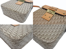 Load image into Gallery viewer, Christian Dior クリスチャンディオール トロッター ショルダーバッグ キャンバス レザー ブラウン 美品 中古 4b005155