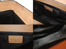 Load image into Gallery viewer, Christian Dior クリスチャンディオール トロッター ショルダーバッグ キャンバス レザー ブラウン 美品 中古 4b005155