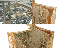 Load image into Gallery viewer, 極美品 希少 LOUIS VUITTON ルイヴィトン モノグラム ミロワール サック プラ M40268 ドレゴールド 中古 4b005157