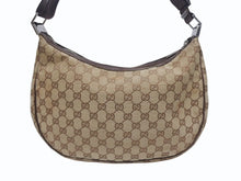 Load image into Gallery viewer, GUCCI グッチ ショルダーバッグ ワンショルダーバッグ 122790 1956 GGキャンバス レザー ベージュ シルバー金具 美品 中古 4b005158