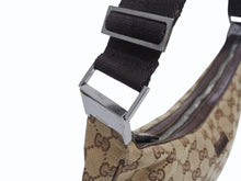 Load image into Gallery viewer, GUCCI グッチ ショルダーバッグ ワンショルダーバッグ 122790 1956 GGキャンバス レザー ベージュ シルバー金具 美品 中古 4b005158