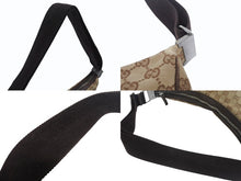 Load image into Gallery viewer, GUCCI グッチ ショルダーバッグ ワンショルダーバッグ 122790 1956 GGキャンバス レザー ベージュ シルバー金具 美品 中古 4b005158