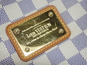 極美品 LOUIS VUITTON ルイヴィトン ダミエ アズール エヴァ 2WAY ハンド ショルダー バッグ N55214 中古 4b005160