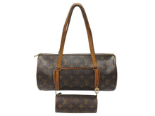 Load image into Gallery viewer, LOUIS VUITTON ルイヴィトン パピヨン30 ハンドバッグ M51385 筒型 モノグラムキャンバス ブラウン 美品 中古 4b005161