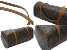 Load image into Gallery viewer, LOUIS VUITTON ルイヴィトン パピヨン30 ハンドバッグ M51385 筒型 モノグラムキャンバス ブラウン 美品 中古 4b005161