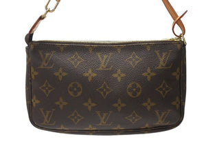 極美品 LOUIS VUITTON ルイヴィトン ポシェット アクセソワール アクセサリーポーチ M51980 モノグラム PVC レザー 中古 4b005165