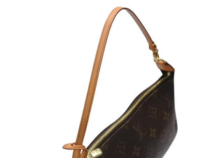 極美品 LOUIS VUITTON ルイヴィトン ポシェット アクセソワール アクセサリーポーチ M51980 モノグラム PVC レザー 中古 4b005165