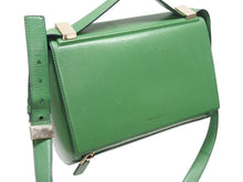 Load image into Gallery viewer, GIVENCHY ジバンシィ パンドラ ボックス ショルダーバッグ ハンドバッグ グリーン レザー ゴールド金具 良品 中古 4b005169