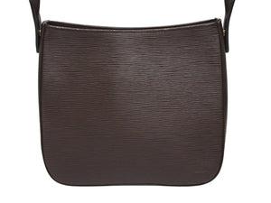 極美品 LOUIS VUITTON ルイヴィトン スペシャルオーダー品 ルーピングMM エピ モカ ショルダーバッグ ブラウン ゴールド金具 中古 4b005173