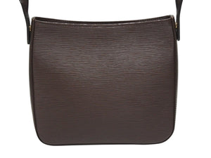 極美品 LOUIS VUITTON ルイヴィトン スペシャルオーダー品 ルーピングMM エピ モカ ショルダーバッグ ブラウン ゴールド金具 中古 4b005173