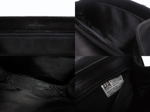 GIVENCHY ジバンシー レザー 初期 ケリー型 ハンドバッグ ブラック 黒 ゴールド金具 ロゴ ステッチ 手持ち 鞄 美品 中古 4b005178