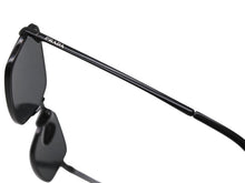 Load image into Gallery viewer, 極美品 PRADA プラダ スクエア サングラス アイウェア SPRA60 1AB-5S0 サイズ59◻︎16 140 ブラック 中古 4b005186