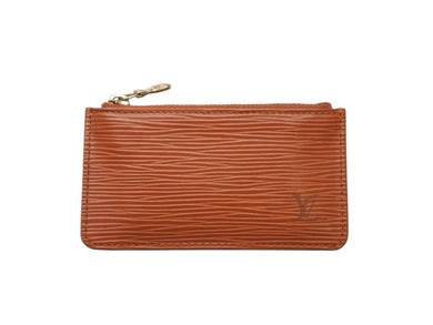 LOUIS VUITTON ルイヴィトン エピ ポシェットクレ コインケース M63808 ブラウン ゴールド金具 美品 中古 4b005190