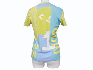 Christian Dior クリスチャンディオール J'ADORE ジャドール Vネック半袖Ｔシャツ 5E16155950 サイズ36 ガリアーノ期 美品 中古 4b005202