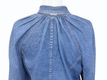 Load image into Gallery viewer, Christian Dior クリスチャンディオール デニムジャケット 3P12022511 サイズ42 インディゴブルー ピンク ガリアーノ期 美品 中古 4b005209