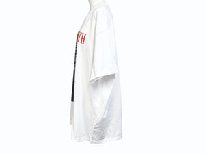 新品未使用 KITH SCARFACE キス スカーフェイス コラボ プリントＴシャツ RN#140659 コットン ホワイト サイズXL 中古 4b005211