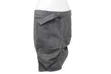 Load image into Gallery viewer, 極美品 Christian Dior クリスチャンディオール デニムスカート 3E12033591 サイズ38 ベルテッドデザイン ステッチ ガリアーノ期 中古 4b005215