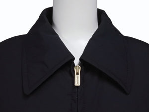 新品未使用 MIUMIU ミュウミュウ Technical Fabric Down Jacket ダウンジャケット ML1086 ショート丈 ブラック 中古 4b005216