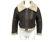 Load image into Gallery viewer, Jean Paul GAULTIER ジャンポールゴルチェ ムートンレザージャケット C772002 90 サイズ40 レディース ブラウン 美品 中古 4b005217