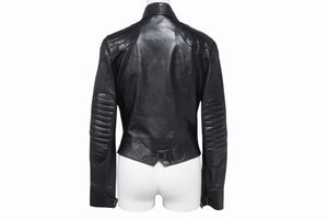 Christian Dior クリスチャンディオール 03SS ダブルライダースジャケット 3H14022000 サイズ38 ガリアーノ期 ブラック 美品 中古 4b005219