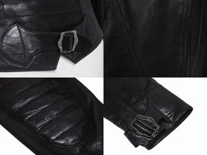 Christian Dior クリスチャンディオール 03SS ダブルライダースジャケット 3H14022000 サイズ38 ガリアーノ期 ブラック 美品 中古 4b005219