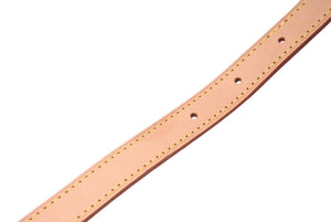 極美品 LOUIS VUITTON ルイヴィトン ストラップ ハンドル ブラウン フランス製 全長64cm 中古 4b005223