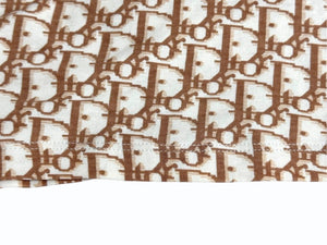 極美品 Christian Dior クリスチャンディオール 半袖VネックTシャツ 5P12044610 サイズ38 トロッター リボン ガリアーノ期 中古 4b005236