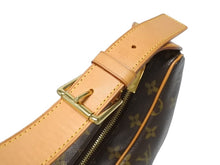 Load image into Gallery viewer, 極美品 LOUIS VUITTON ルイヴィトン クロワッサンMM ワンショルダーバッグ M51512 モノグラム PVC レザー ブラウン 中古 4b005243