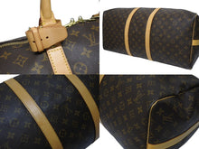 Load image into Gallery viewer, LOUIS VUITTON ルイヴィトン キーポル バンドリエール55 ボストンバッグ M41414 モノグラム ブラウン 美品 中古 4b005249