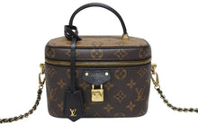 Load image into Gallery viewer, 極美品 LOUIS VUITTON ルイヴィトン ショルダーバッグ モノグラムリバース ヴァニティ PM M45165 コーティングキャンバス ブラウン 中古 4b005250
