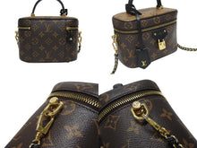 Load image into Gallery viewer, 極美品 LOUIS VUITTON ルイヴィトン ショルダーバッグ モノグラムリバース ヴァニティ PM M45165 コーティングキャンバス ブラウン 中古 4b005250
