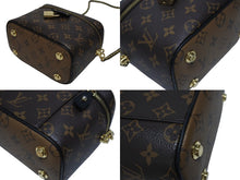 Load image into Gallery viewer, 極美品 LOUIS VUITTON ルイヴィトン ショルダーバッグ モノグラムリバース ヴァニティ PM M45165 コーティングキャンバス ブラウン 中古 4b005250