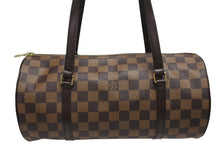 Load image into Gallery viewer, 極美品 LOUIS VUITTON ルイヴィトン ハンドバッグ パピヨン30 ダミエキャンバス N51303 ブラウン ゴールド金具 中古 4b005251