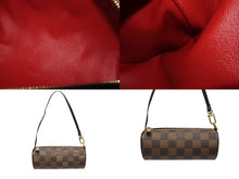 Load image into Gallery viewer, 極美品 LOUIS VUITTON ルイヴィトン ハンドバッグ パピヨン30 ダミエキャンバス N51303 ブラウン ゴールド金具 中古 4b005251